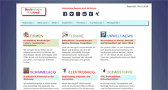 Desktop Screenshot of baubiologie-regional.de